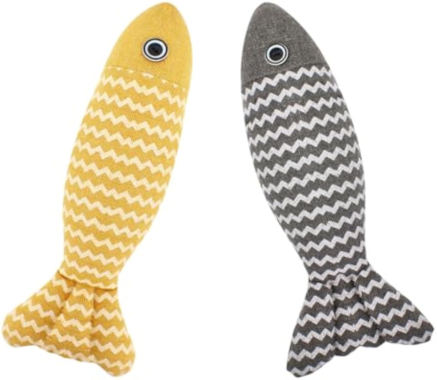 Catnip Fish Kicker Toys (3-Pack)