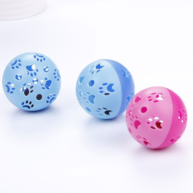 Interactive Hollow Plastic Cat Ball