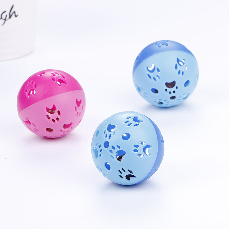 Interactive Hollow Plastic Cat Ball