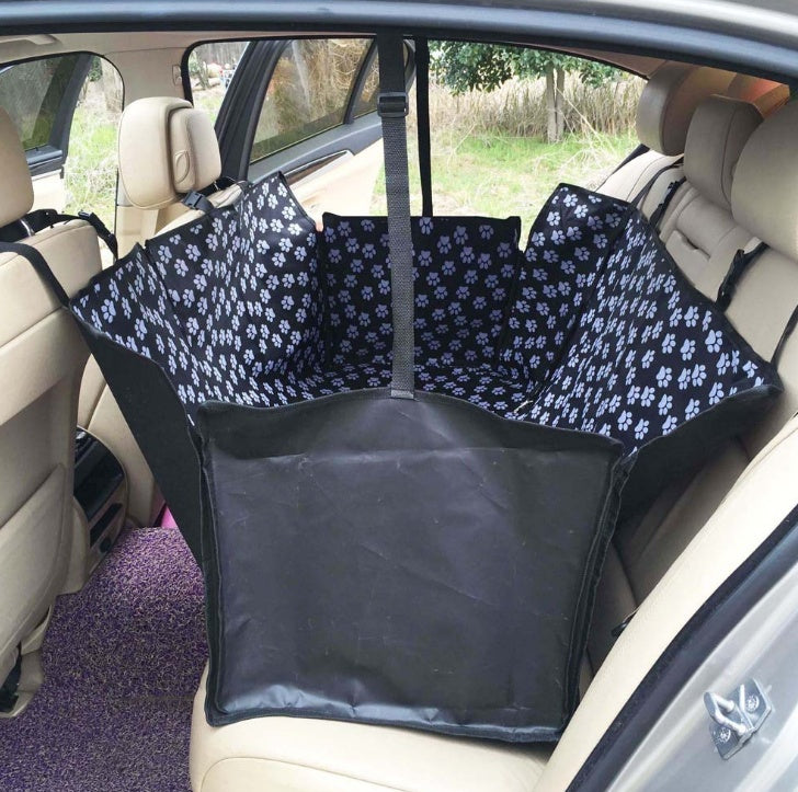 Waterproof Rear Double Seat Dog Pad with Safety Buckle