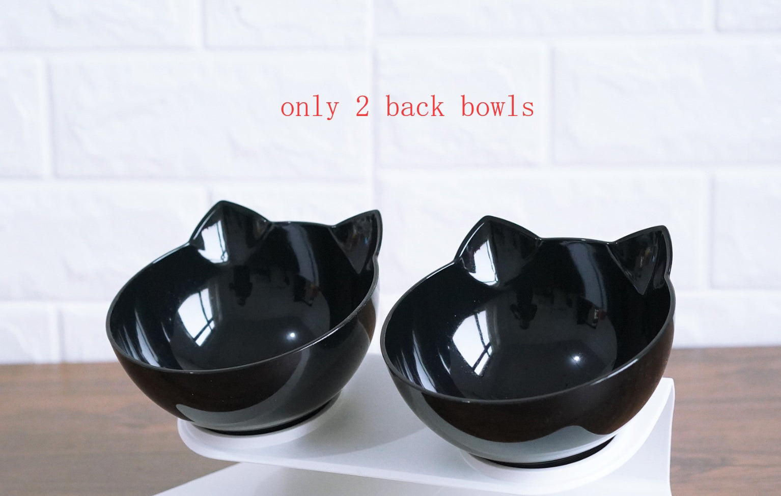 Inclined Clear Cat Bowl – Ergonomic Feeding Design