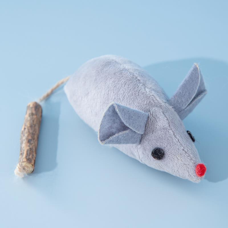 ChirpMouse Catnip + Silvervine Squeaky Mice