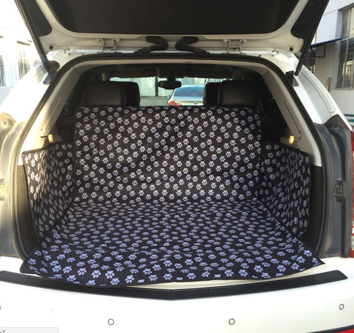 Waterproof Rear Double Seat Dog Pad with Safety Buckle