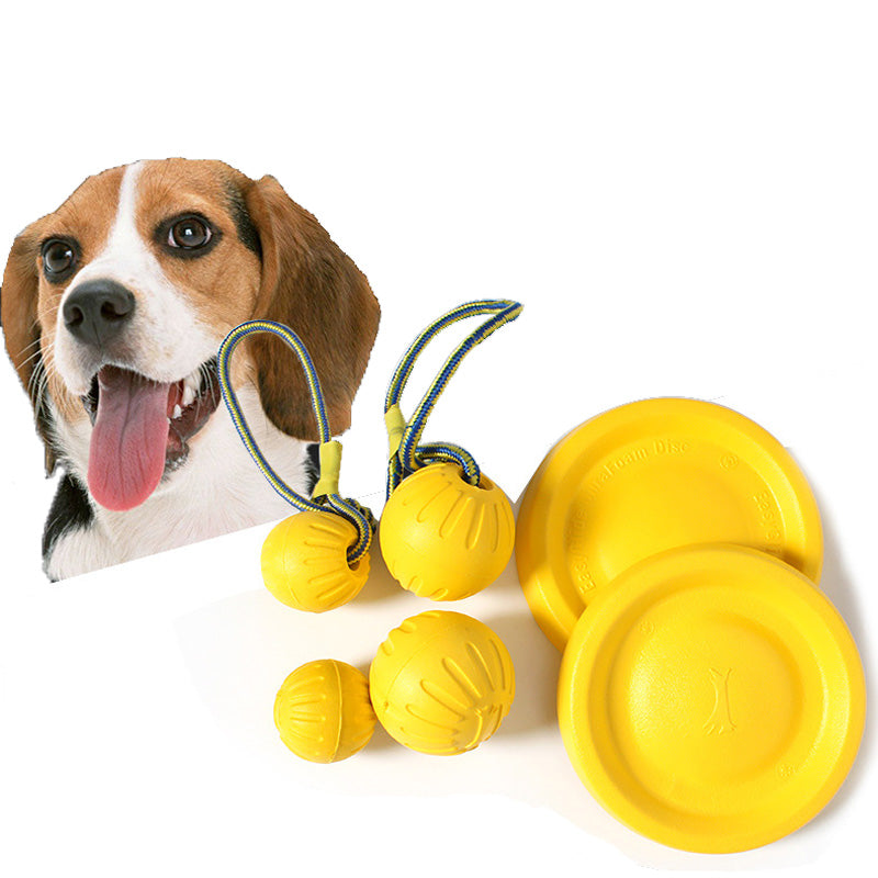 EVA Rubber Dog Toy – Interactive Training Frisbee