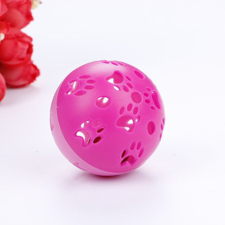 Interactive Hollow Plastic Cat Ball