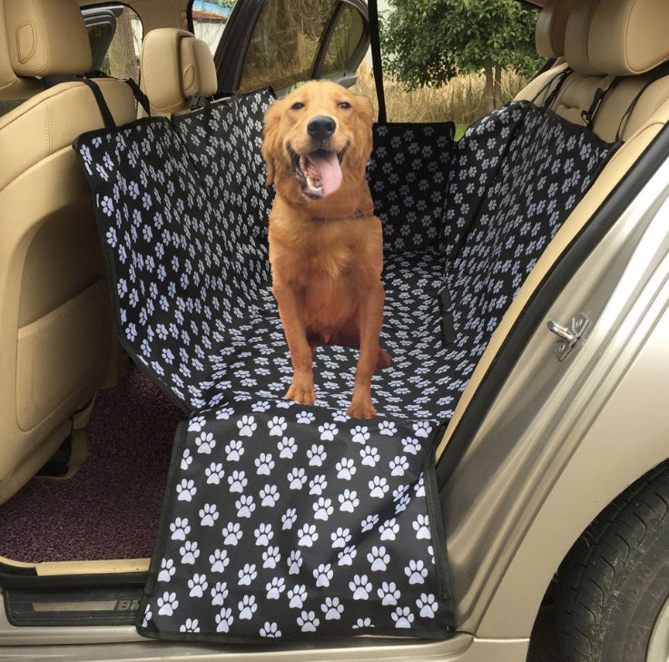 Waterproof Rear Double Seat Dog Pad with Safety Buckle