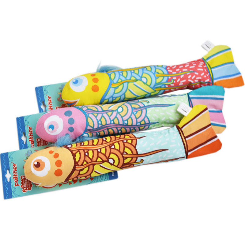 Cat Grass Kicker Pillow Toy