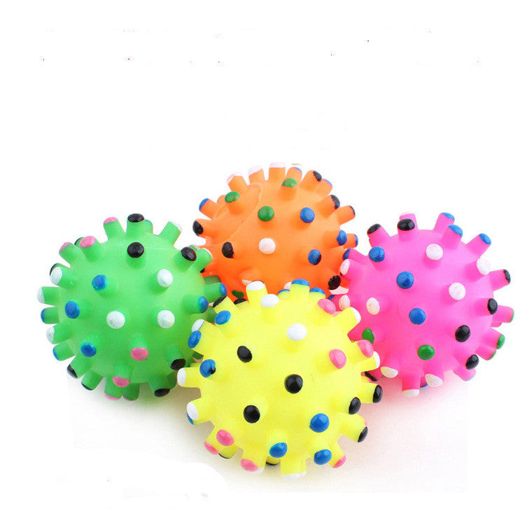 Durable Vinyl Dog & Cat Toy Ball