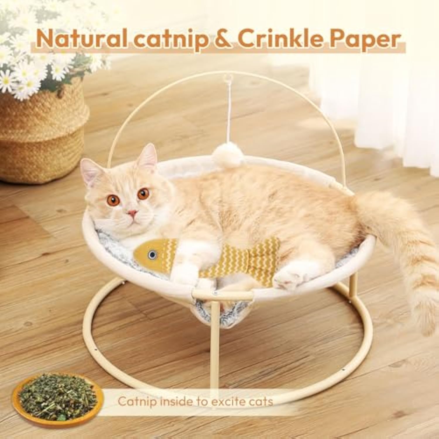 Catnip Fish Kicker Toys (3-Pack)
