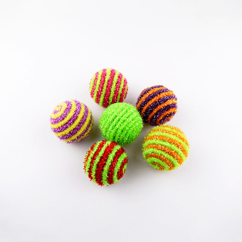 Fun Multicolor Cat Toy Combination Set