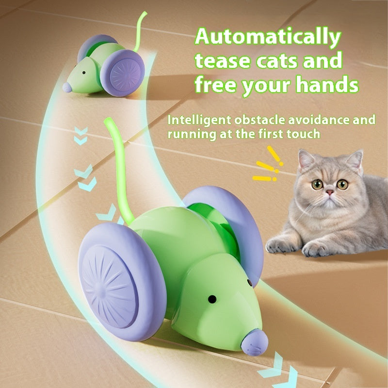 Electric Mouse Car – Interactive Cat Chaser