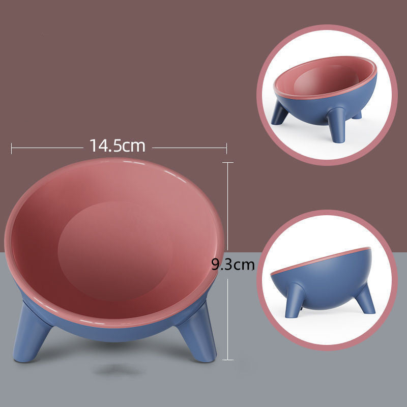 Anti-Tip Raised Pet Bowl (Smooth Rim)