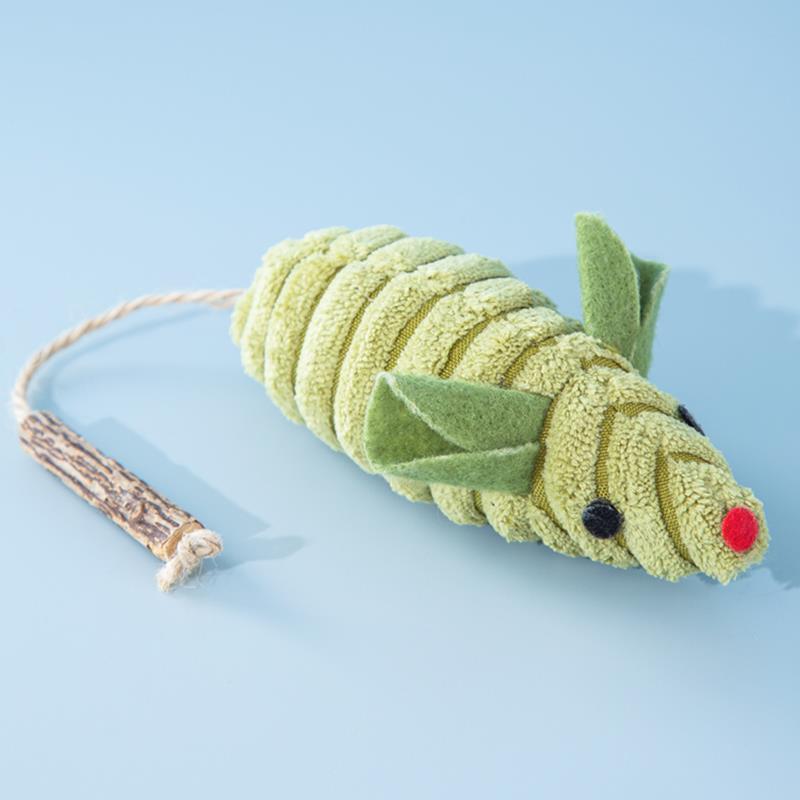 ChirpMouse Catnip + Silvervine Squeaky Mice